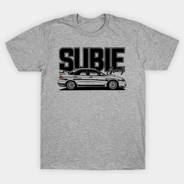 Impreza WRX STI T-Shirt by CreativeRAS